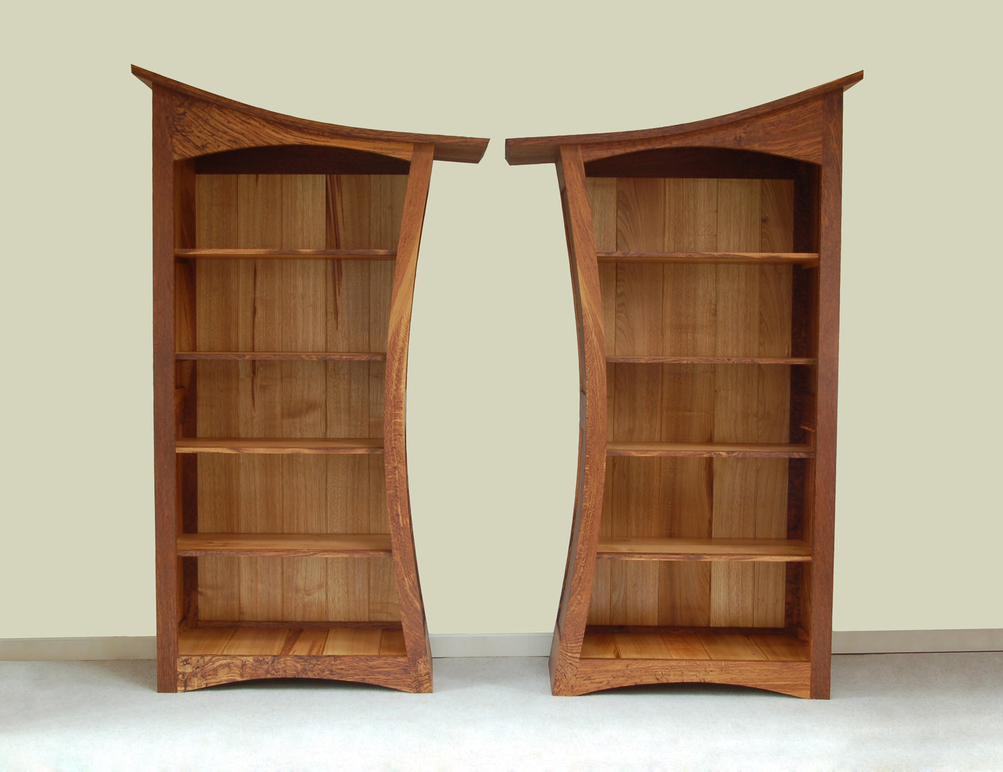 Harding bookcases