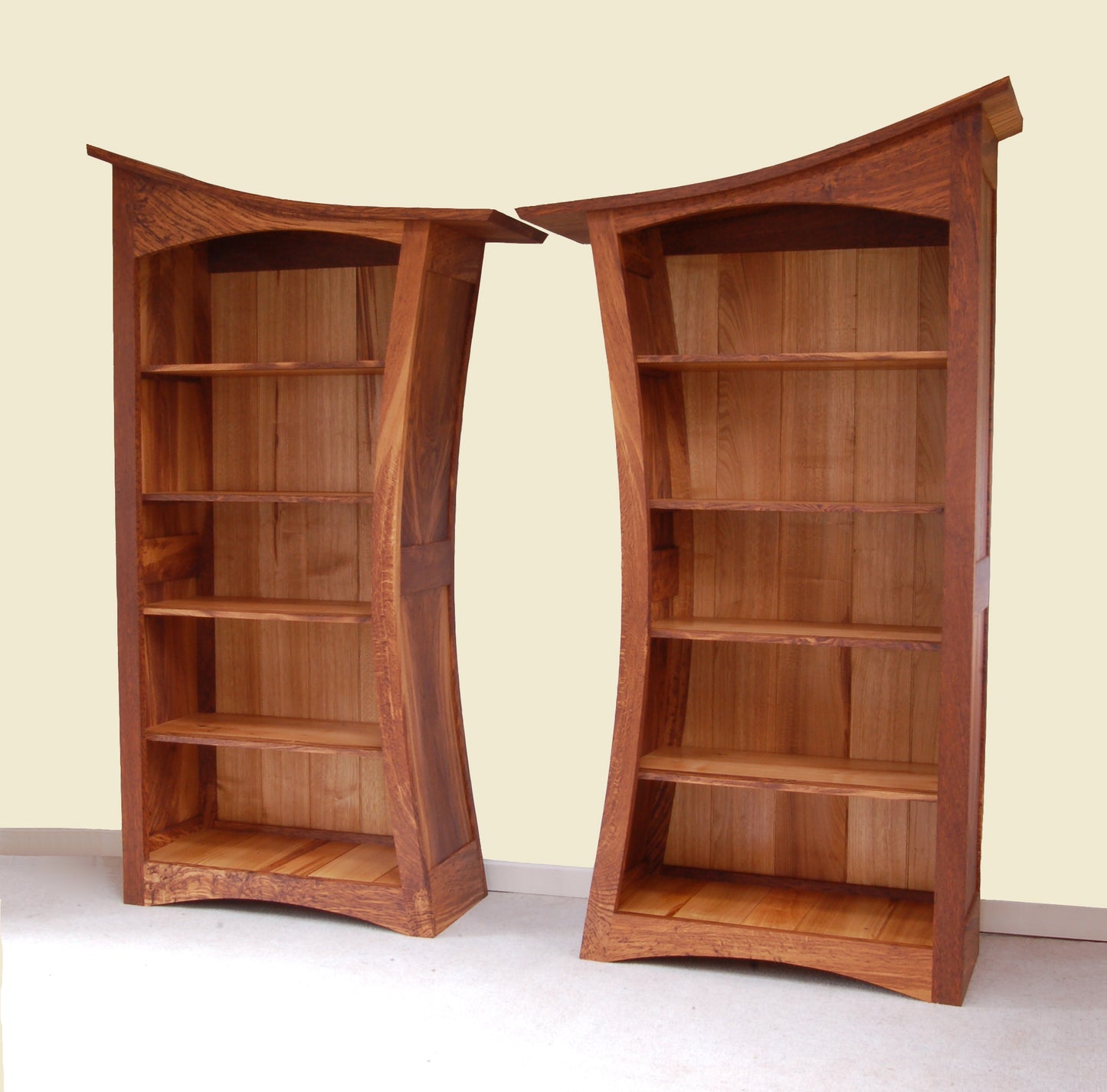 Harding bookcases