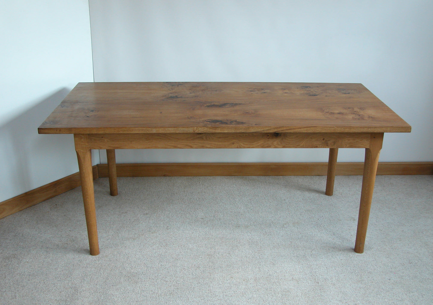 Oak dining table