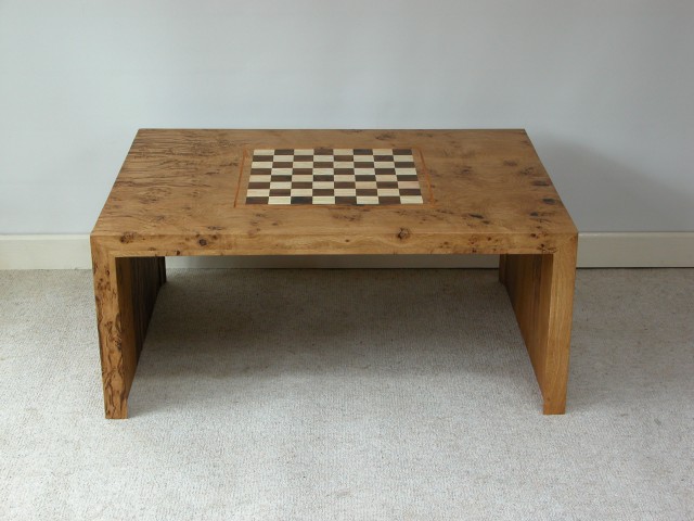 chess board coffee table
